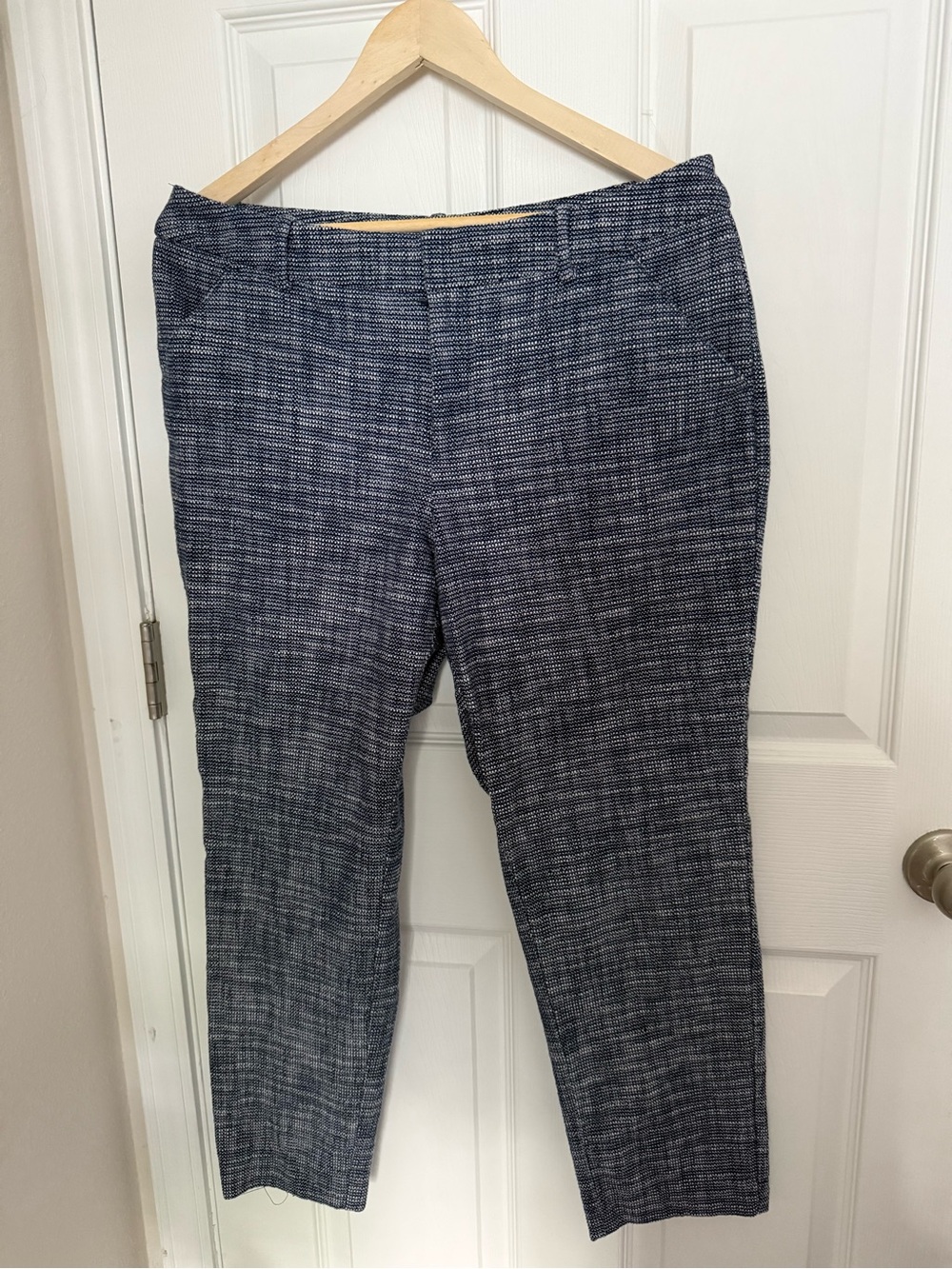 Merona Navy Textured Chinos